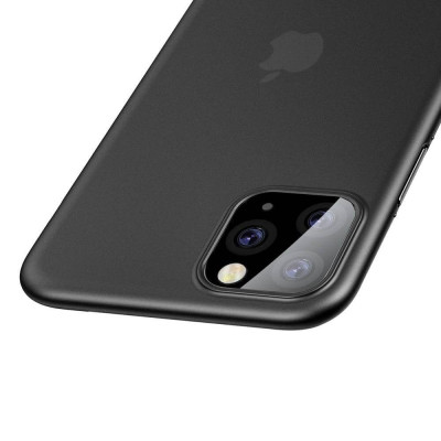 Твърди гърбове Твърди гърбове за Apple Iphone Твърд гръб ултра тънък гъвкав Wing Case series оригиален BASEUS за Apple iPhone 11 Pro 5.8 черен